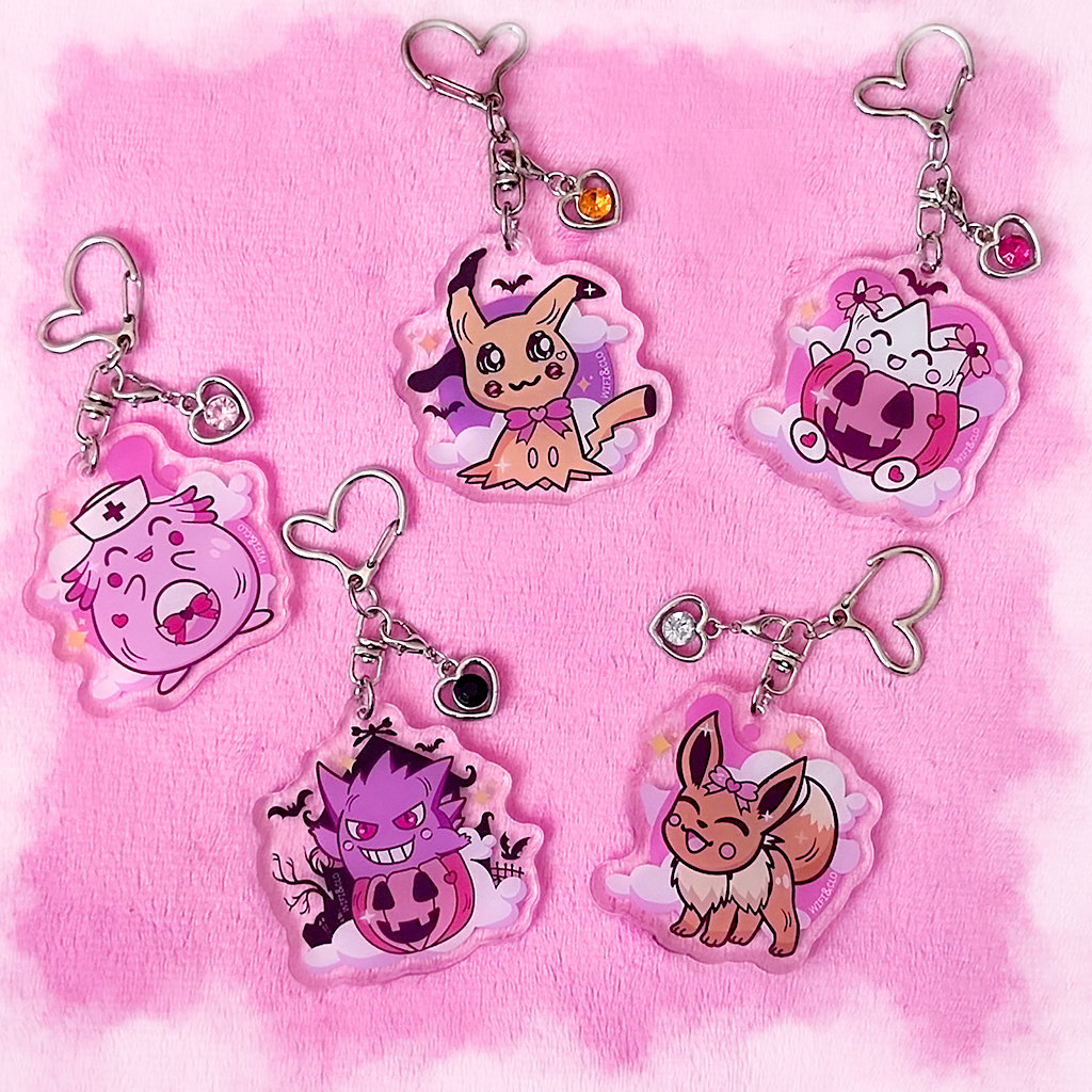 Poke-friends Keychain