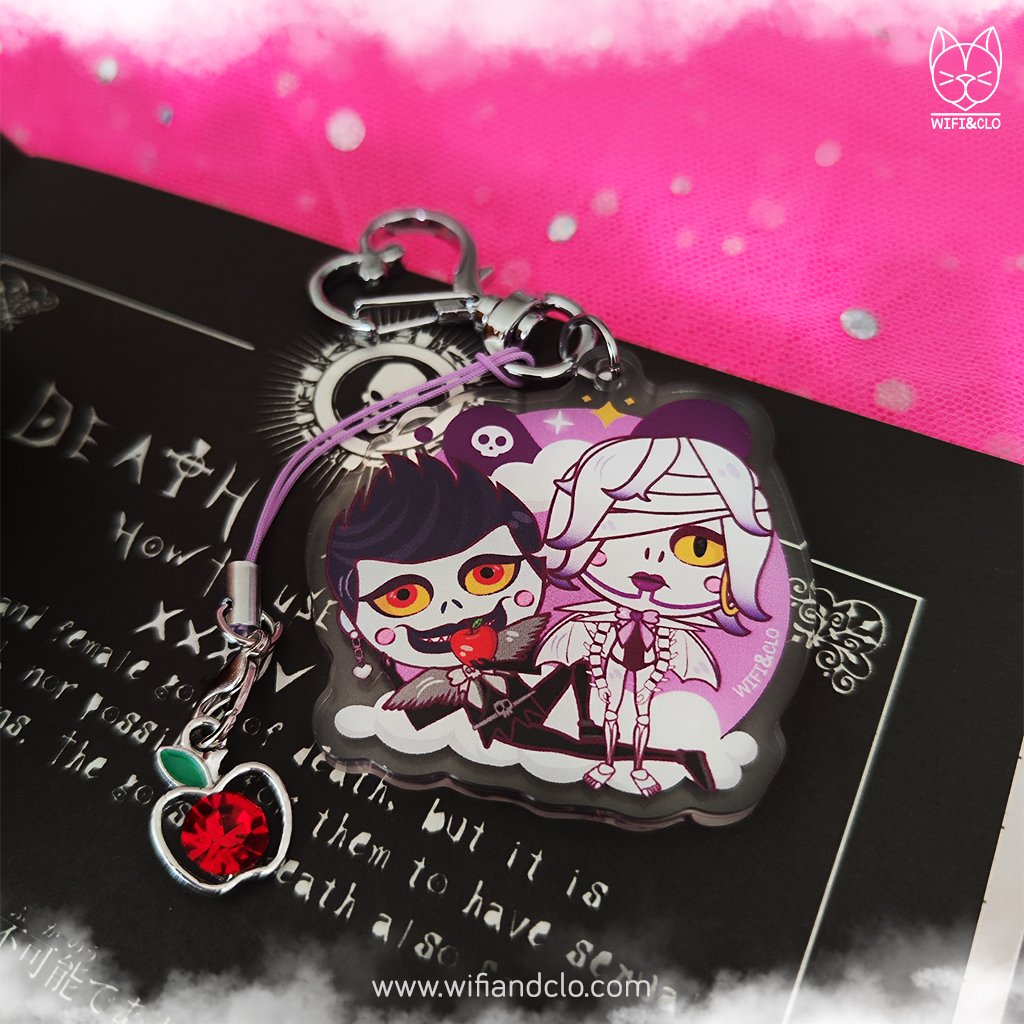 Shinigami Kawaii Keychain