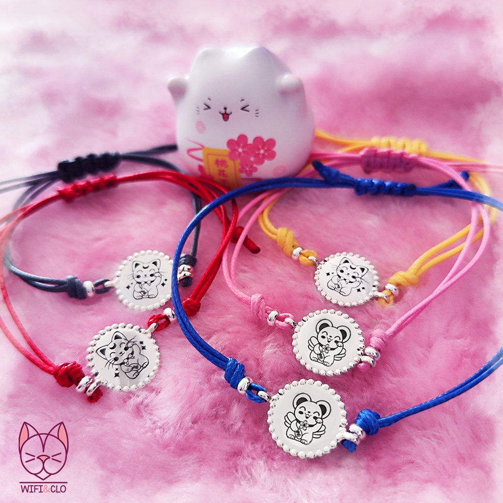 Maneki Luna&Kero Bracelet