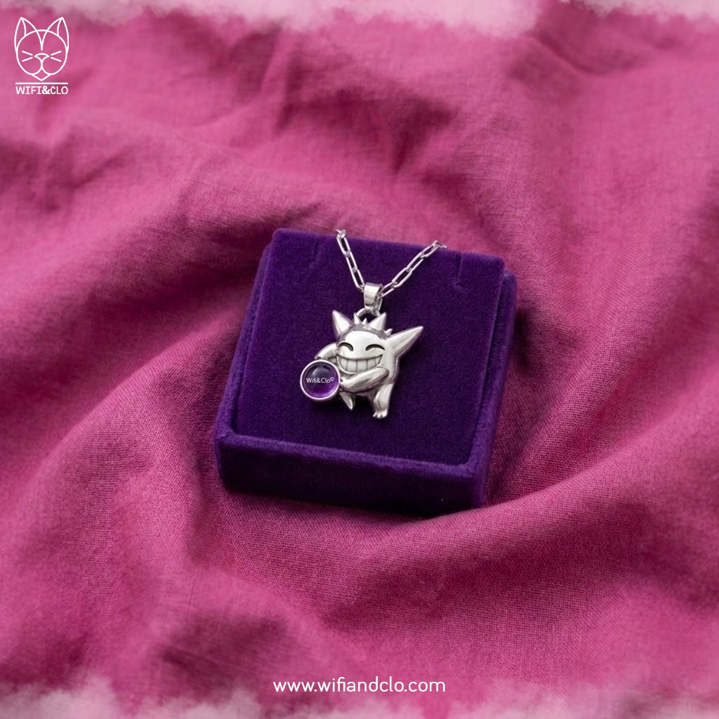 Gengar Shadow Ball Necklace