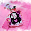 No-Face Kawaii Keychain