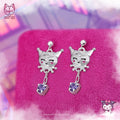 Kuromi Kawaii Earrings