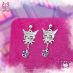 Kuromi Kawaii Earrings
