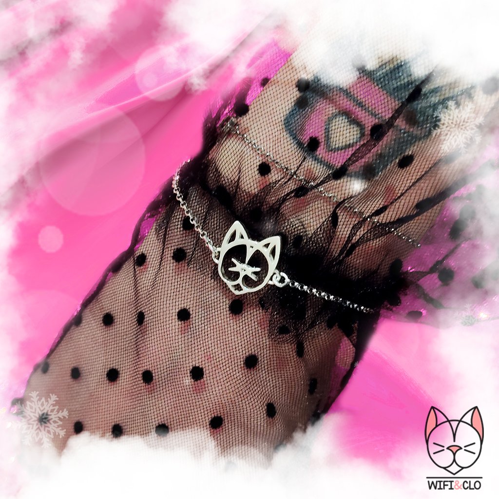 Wifi&Clo Cat bracelet