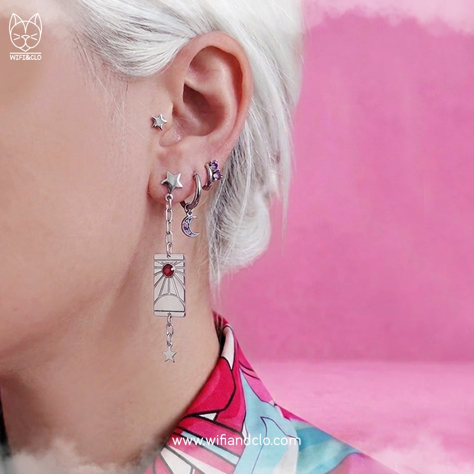 Hanafuda Earrings