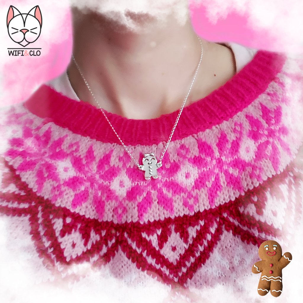 Gingerbread Necklace