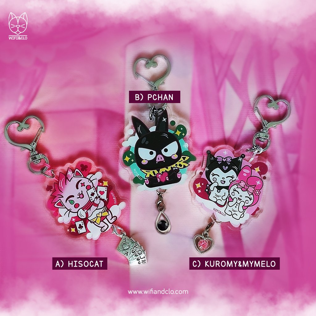 Kawaii Anime Keychain