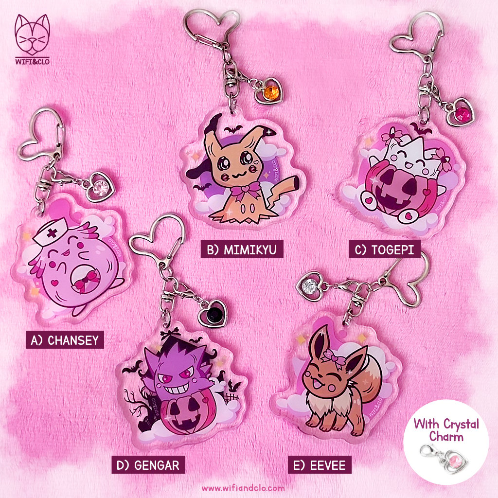 Poke-friends Keychain