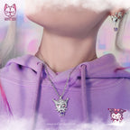 Kuromi Kawaii Necklace