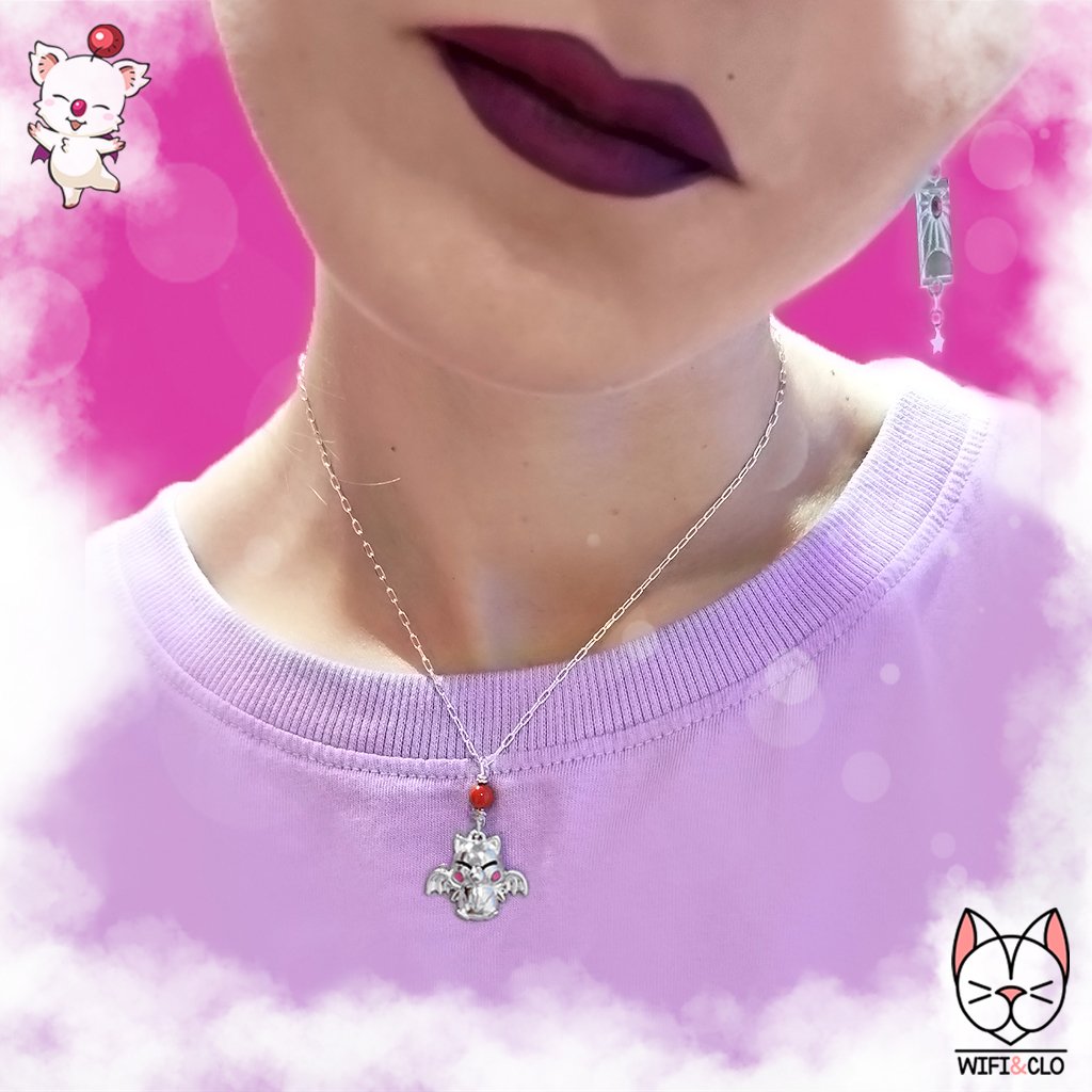 Moogle Necklace