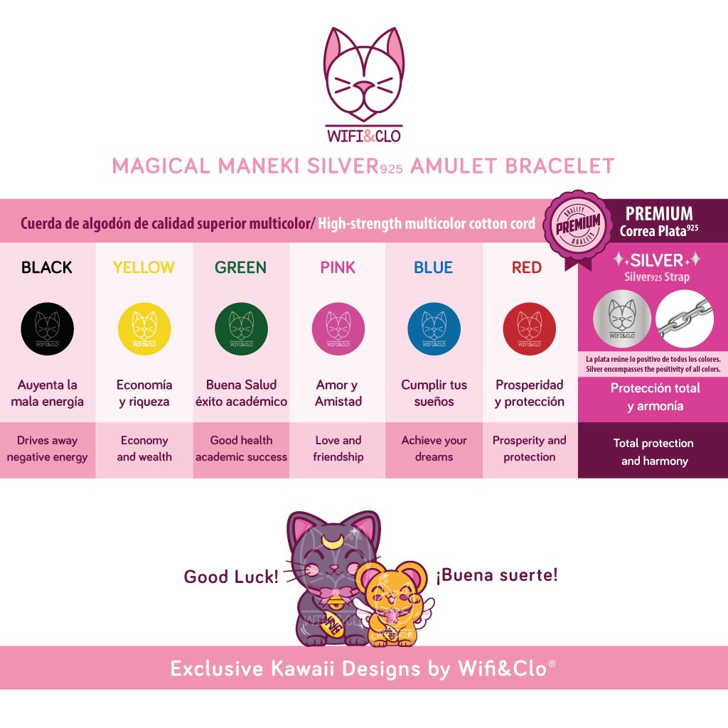 Maneki Luna&Kero Bracelet