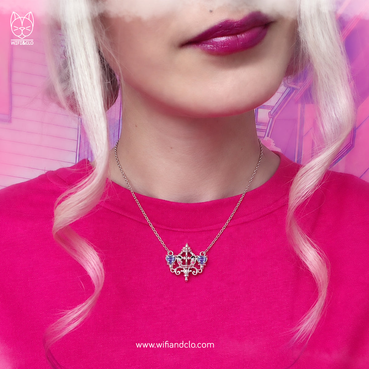 Chandelure Kawaii Necklace