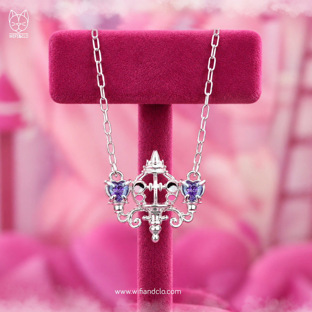 Chandelure Kawaii Necklace